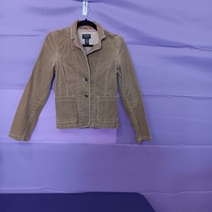 American Eagle Outfitters Brown Corduroy Blazer